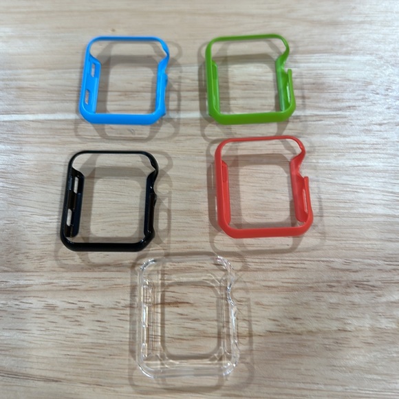SOLD - NWOT - Apple Watch Series 2 38 mm Face Covers - 5 Pieces - Picture 2 of 2